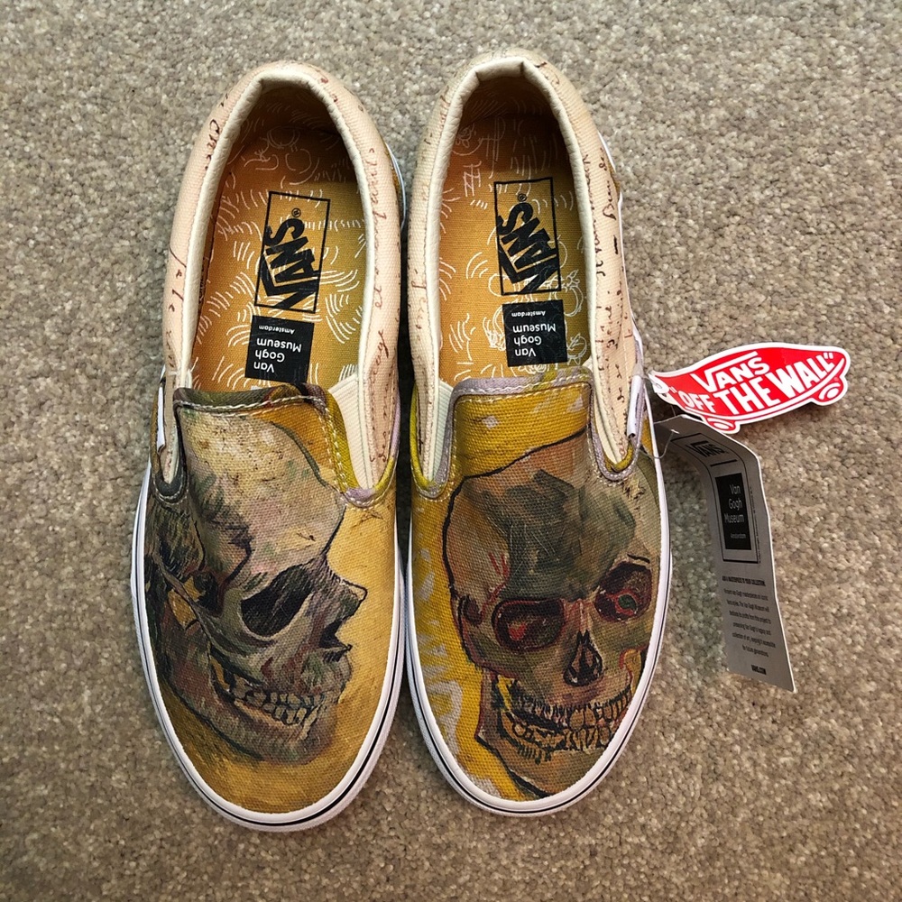 Vans Van Gogh Skull women’s size 7 NWT